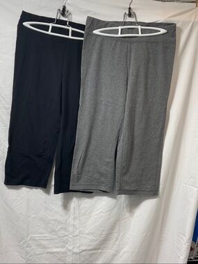Two Pairs of Danskin Capri Pants.